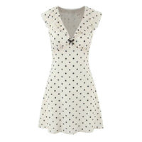 Harriet | Polka Dot Ruffle Mini Dress