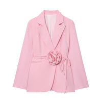 Georgia | Tailored Belted Summer Blazer
