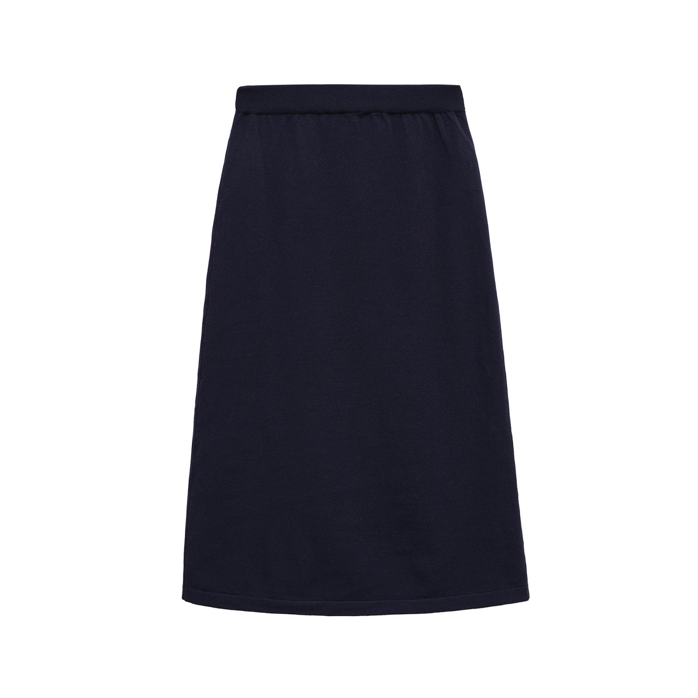 Summer | Elasticated Waist Jersey Midi Skirt
