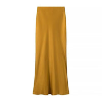Pippa | Satin Maxi Slip Skirt