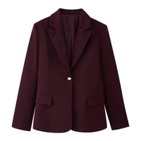 Rosie | Tailored Blazer Wide Leg Trouser Suit Set