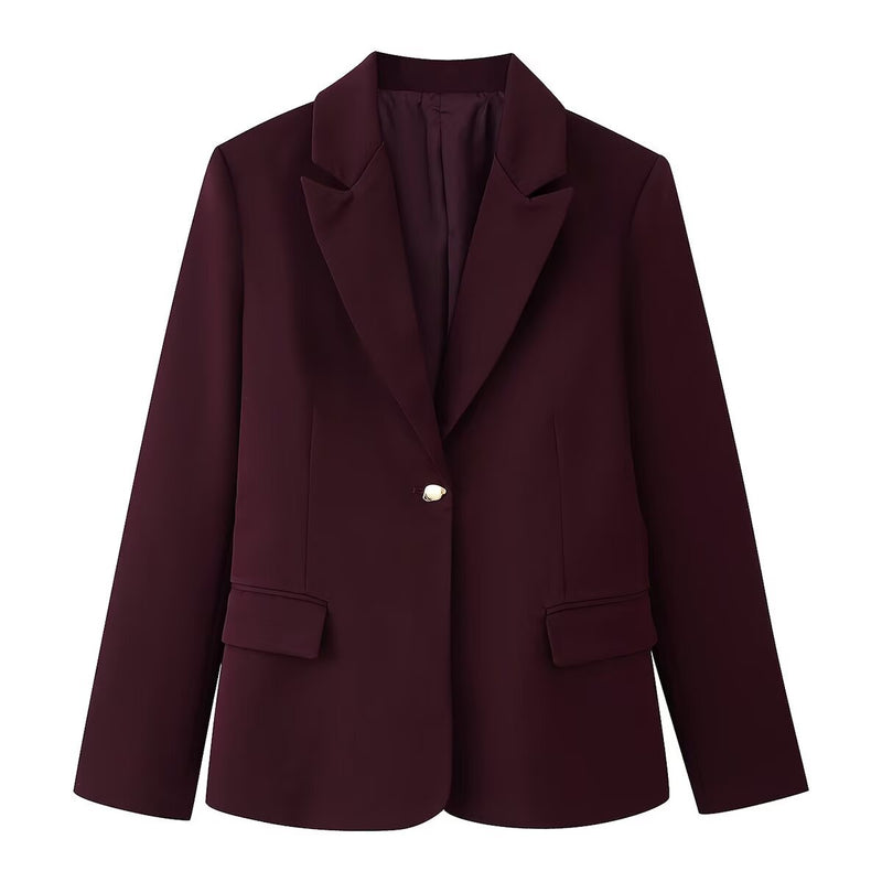 Victoria | Sophisticated Wide Leg Trouser Suit