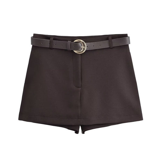 Freya | Chocolate Brown Blazer Shorts Co-ord