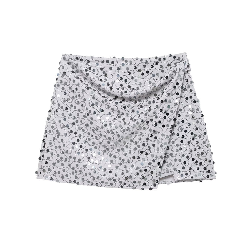 Sara | mini wrap skirt