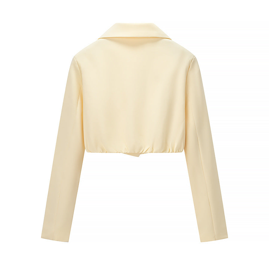 Florence | Corset Cropped Blazer Summer Co-ord Set