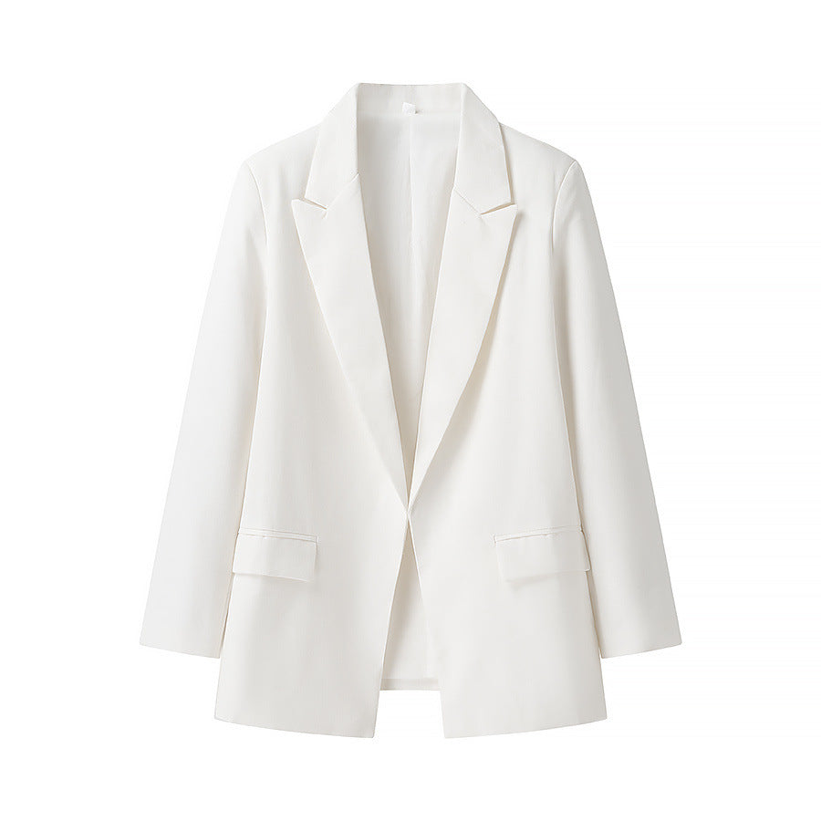 Darcy | Relaxed Tailored White Blazer