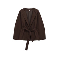 Freya | Belted Linen Blazer