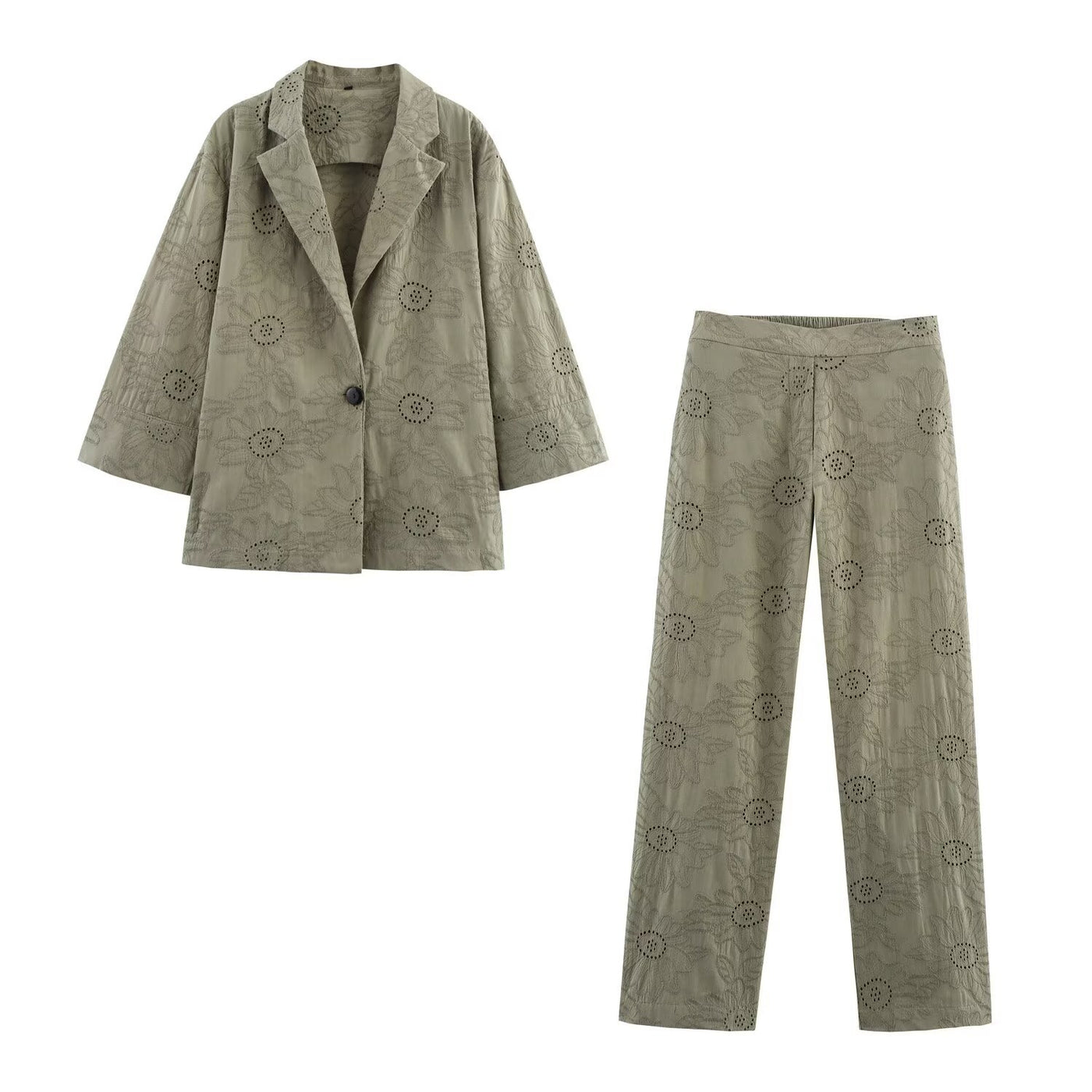 Robyn | Linen Relaxed Tailored Matching Set