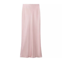 Pippa | Satin Maxi Slip Skirt