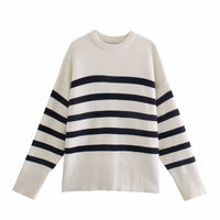 Brianna | Relaxed Striped Knit Top