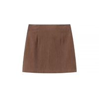 Esme | Corduroy High-Waist Tailored Mini Skirt