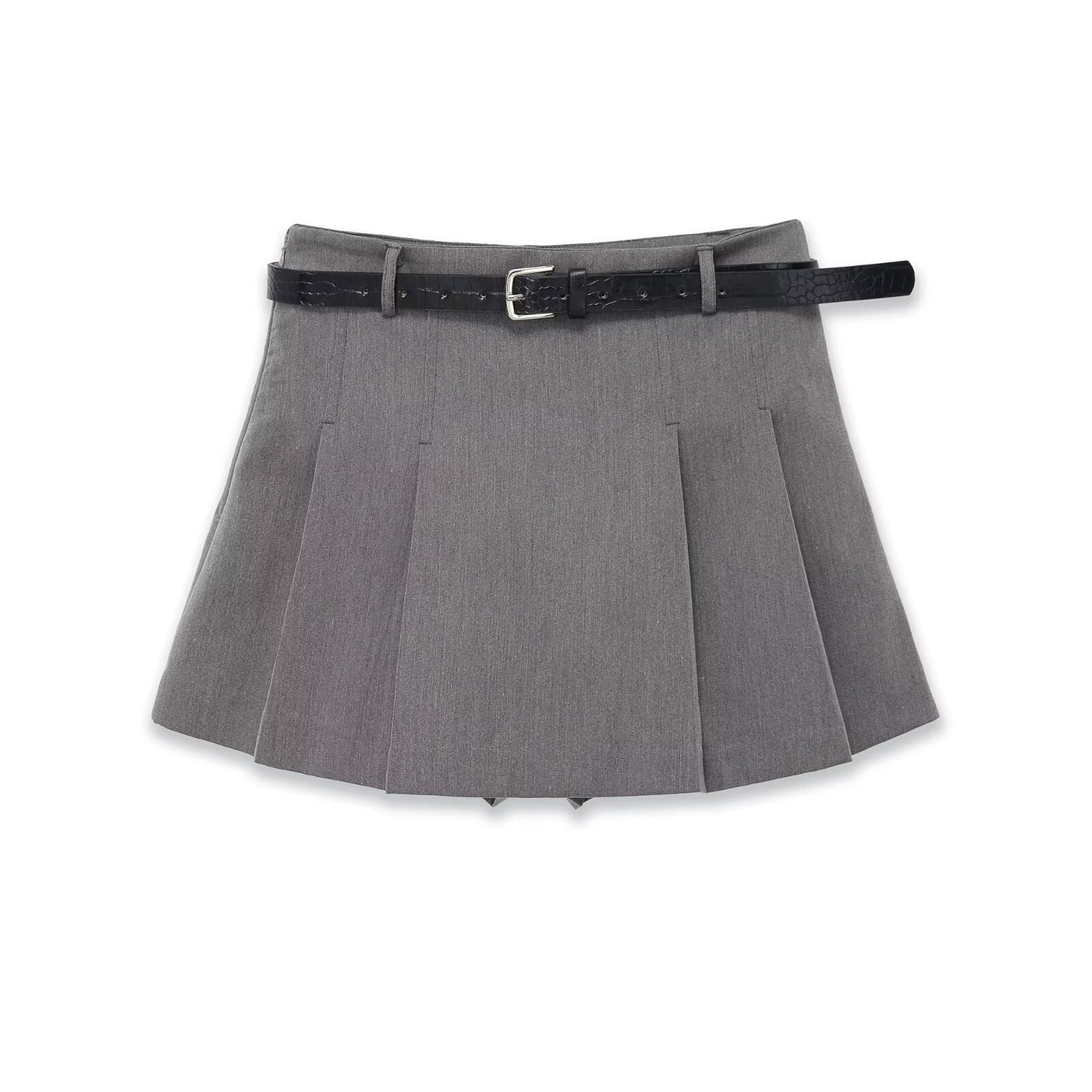 Anna | Tailored Pleated Mini Skirt