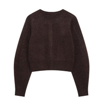 Abigail | Cropped Cardigan Knit Co-ord Set