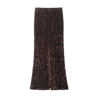 Ruby | Sequin Bodycon Maxi Skirt