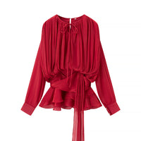Maddison | Peplum Top