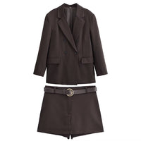 Hannah | Tailored Blazer Shorts Summer Co-ord Set