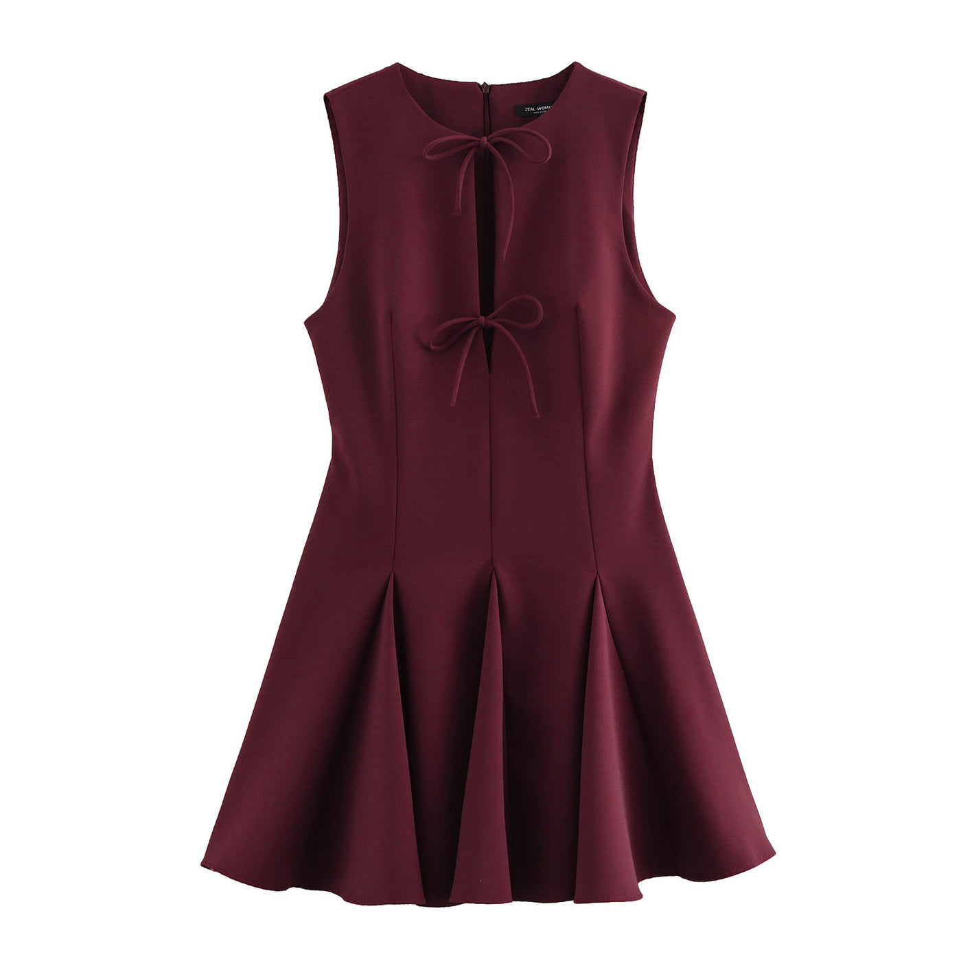 Lois | Flared Sleeveless Mini Dress
