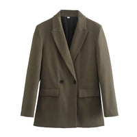 Evie | Oversized Double Breasted Blazer