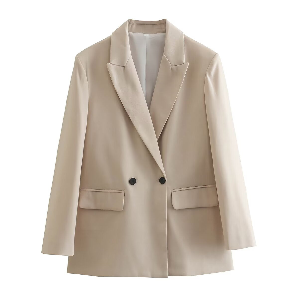 Evie | Oversized Double Breasted Blazer