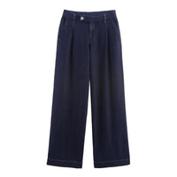 Hattie | Dark Wash Denim Waistcoat Jeans Co-ord Set