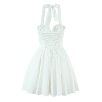 Elspeth | Sweetheart Halter Neck Mini Dress