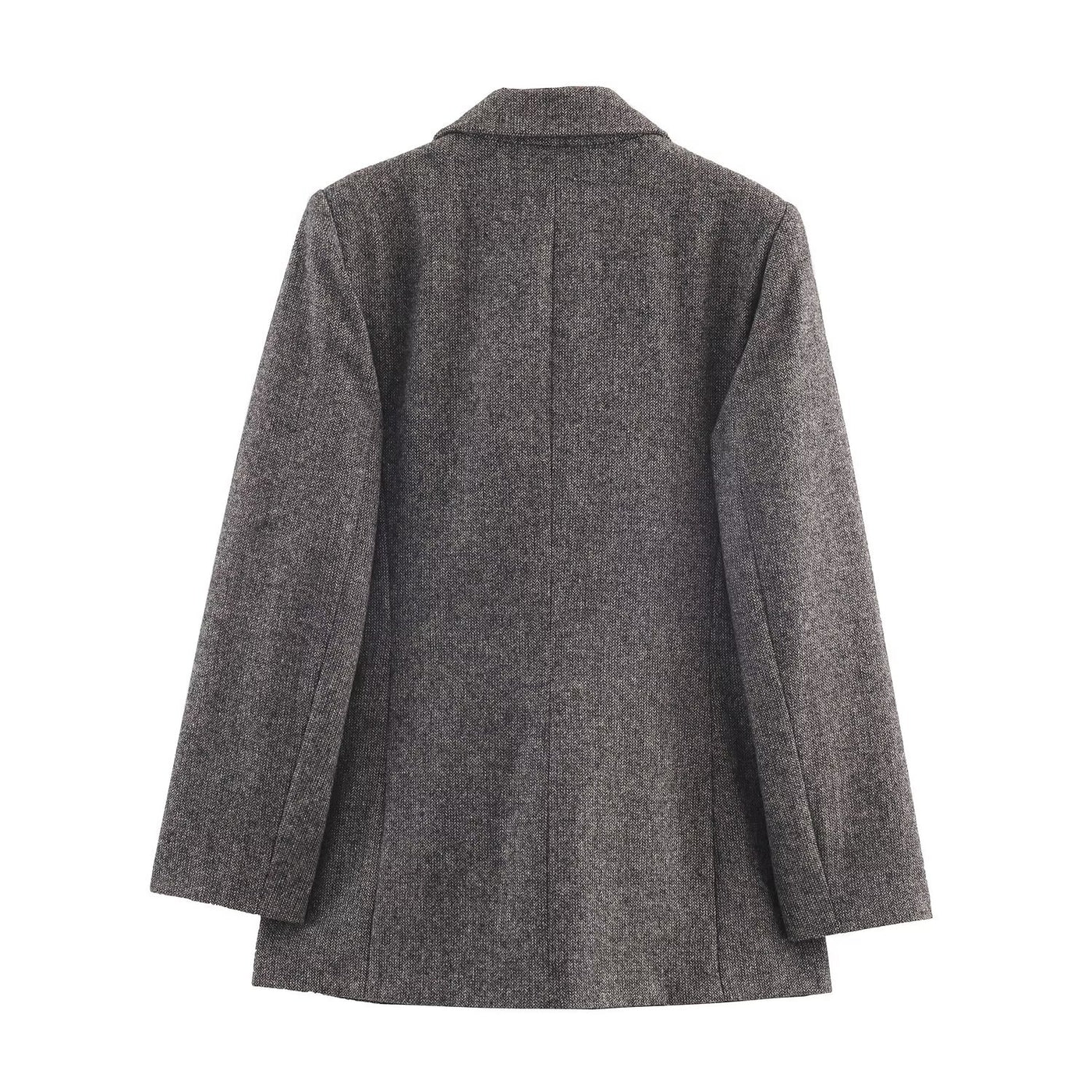 Rhiannon | Oversized Textured Blazer