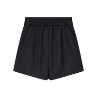 Connie | High-Waist Pleated Tailored Shorts