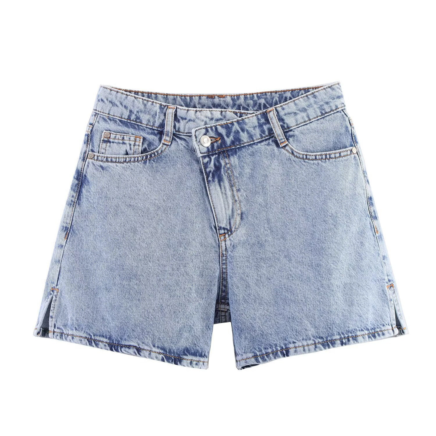 Scarlett | High-Waisted Denim Shorts
