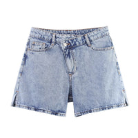Scarlett | High-Waisted Denim Shorts