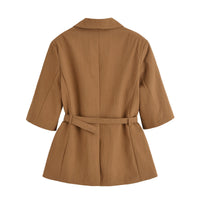 Elizabeth | Tailored Linen Blazer
