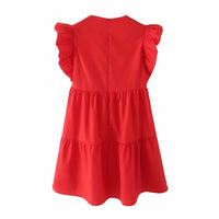 Eden | Tiered Babydoll Mini Dress