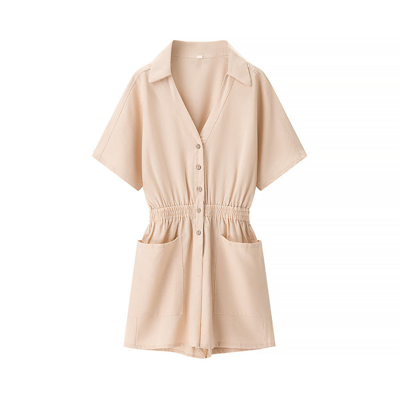 Pippa | button up romper