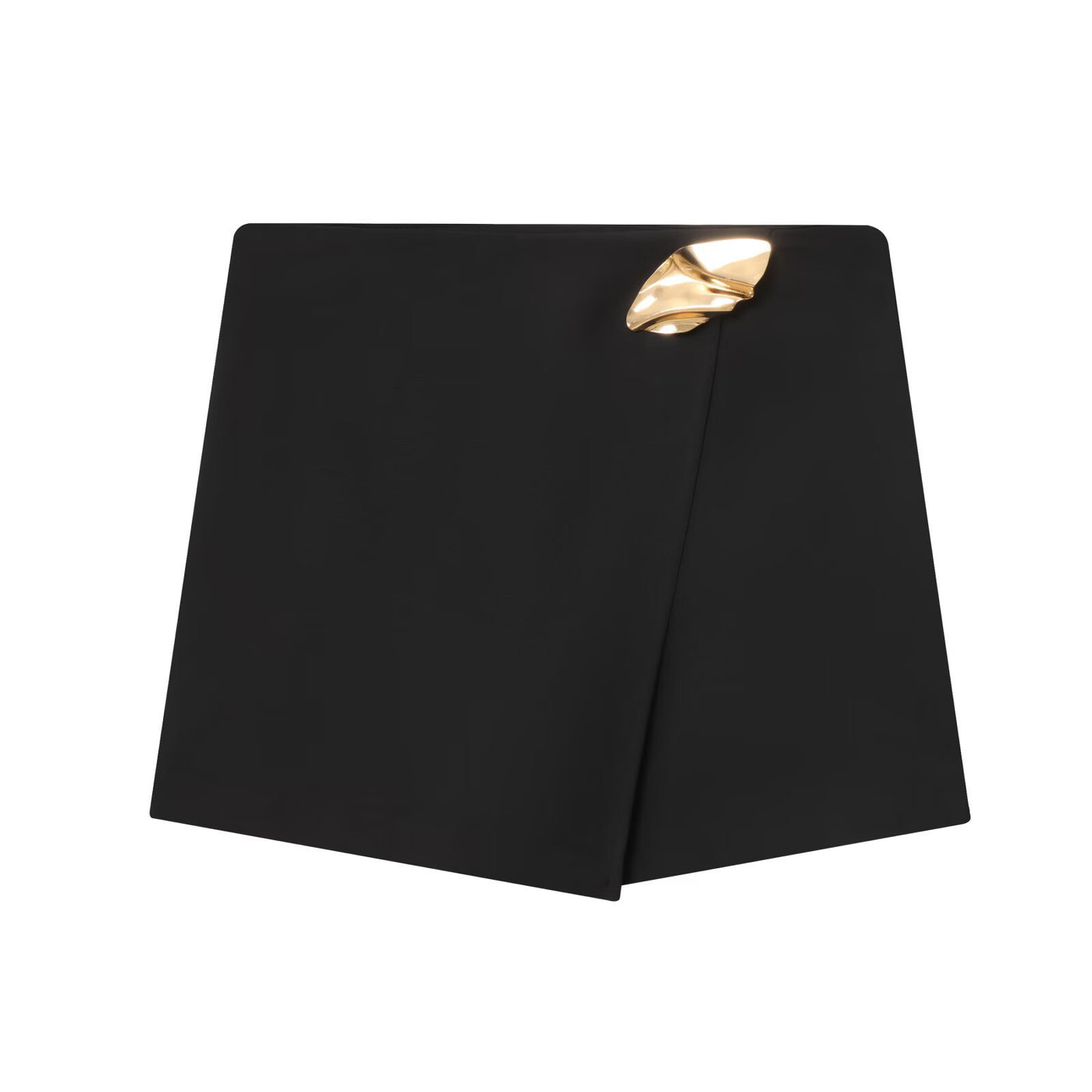Nell | Snakeskin Print Gold Hardware Mini Skirt