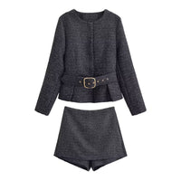 Delilah | Belted Shorts Co-ord Set