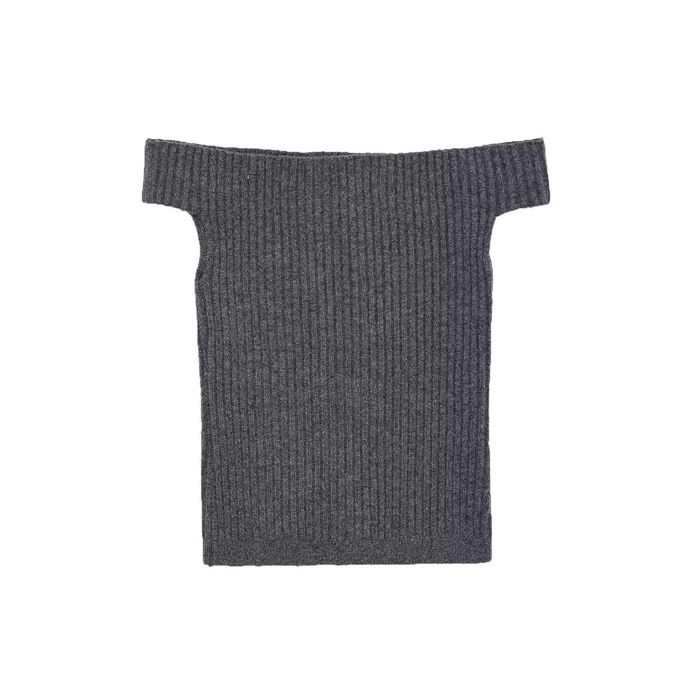 Jasmine | Ribbed Knit Off Shoulder Short Sleeve Top