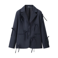 Florence | Tie Detail Tailored Blazer