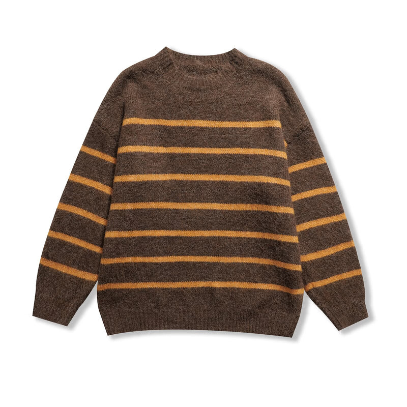 Caitlin | striped knit top