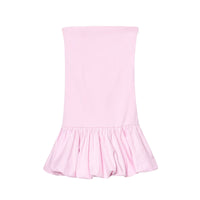 Juno | Strapless Fitted Bodice Gathered Skirt Mini Dress