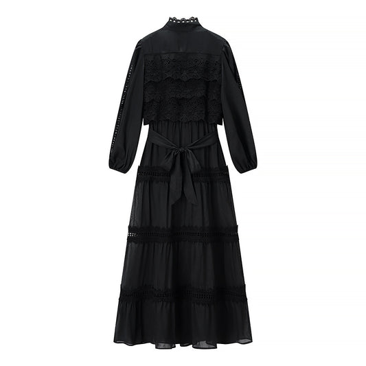 Esme | Long Sleeve Lace Maxi Dress