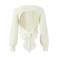 Betsy | Relaxed Cropped Cable Knit Top