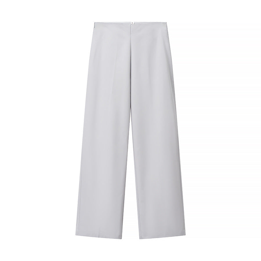 Nina | Grey Wide Leg Co-ord Set