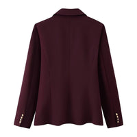 Rosie | Tailored Blazer Wide Leg Trouser Suit Set