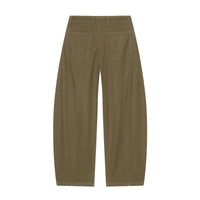 Amelia | High-Waist Utility Cargo Wide-Leg Trousers with Flap Pockets