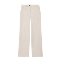 Megan | Linen Cropped Jacket Straight Leg Co-ord Set