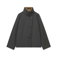 Gemma | Casual Brown Blazer Jacket Oversized