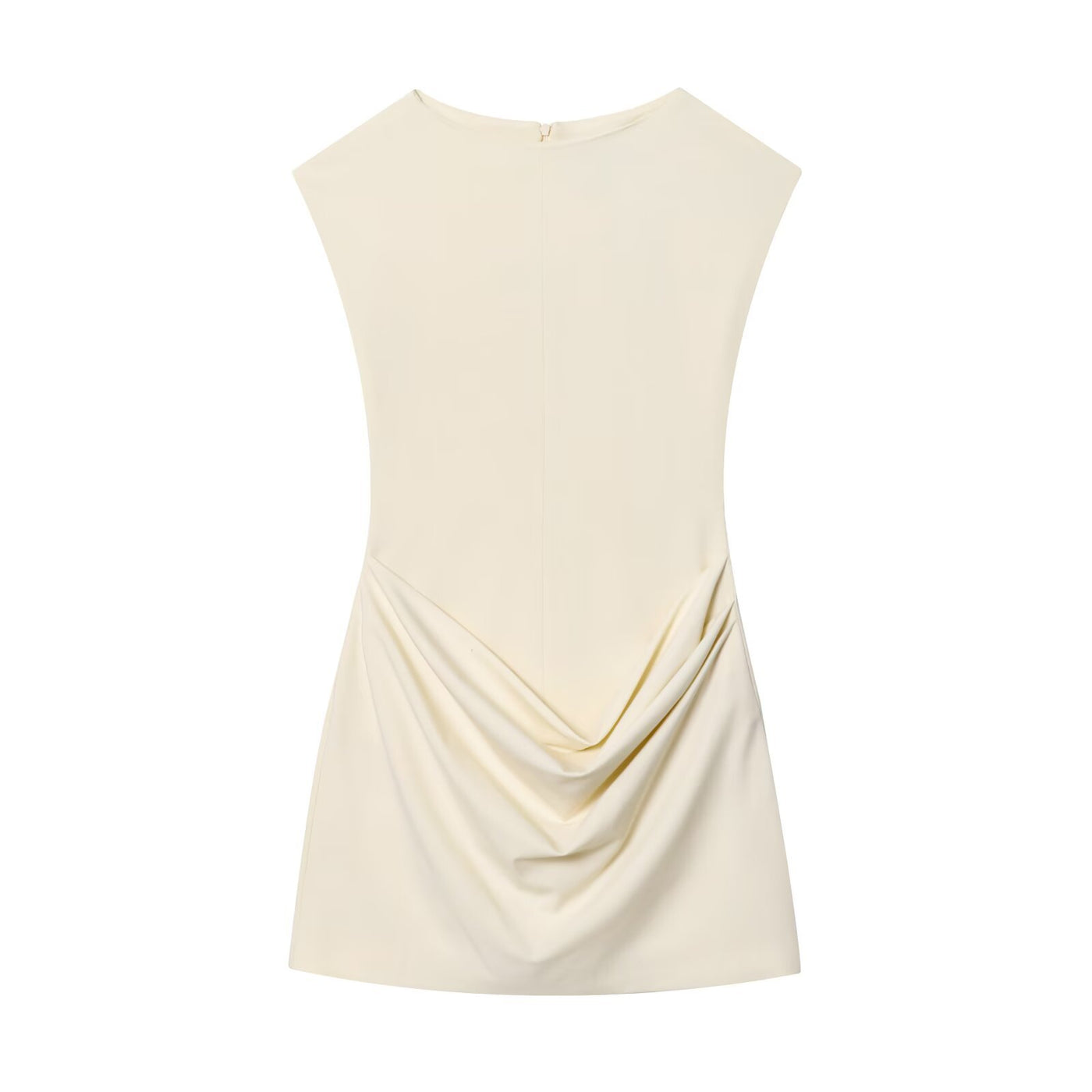 Myla | Ruched Boat Neck Mini Dress