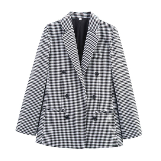 Hattie | Smart Casual Check Blazer