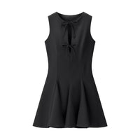 Mollie | Cut Out Pleated Mini Dress