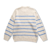 Caitlin | Relaxed Striped Knit Top