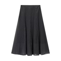 Lucy | Polka Dot Chiffon Tie Neck Matching Set